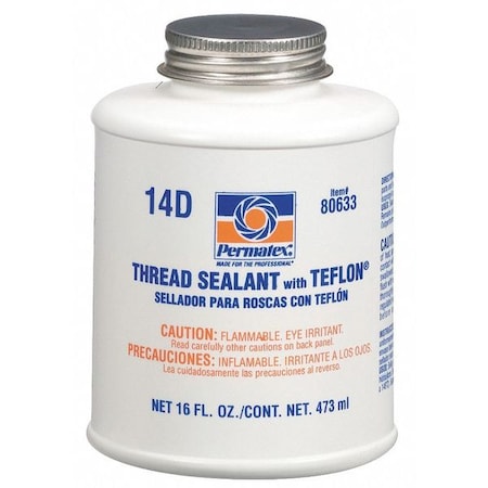 #14 Thread Sealant Withptfe 16 Oz Bottle MPN:80633