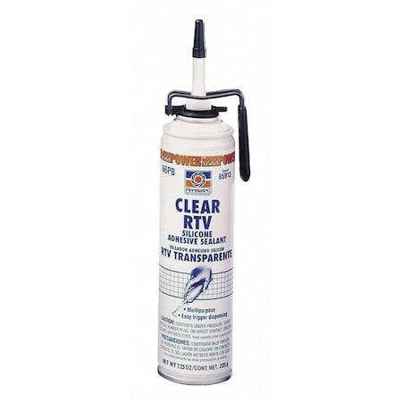 #66 Clear Silicone Adhes MPN:85913