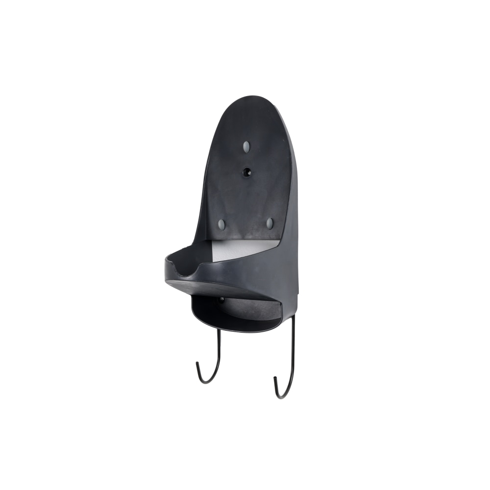 Hospitality 1 Source Plastic Iron Organizers, 7-1/2inL x 6inW x 7-1/2inD, Black, Pack Of 6 Organizers MPN:IOPL003