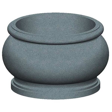 Security Planter, 2 In. H, Lite Sand Blast MPN:ART36X22