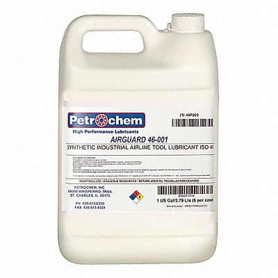 Air Tool Lubricant Synthetic Base 1 gal. MPN:AIRGUARD 46-001