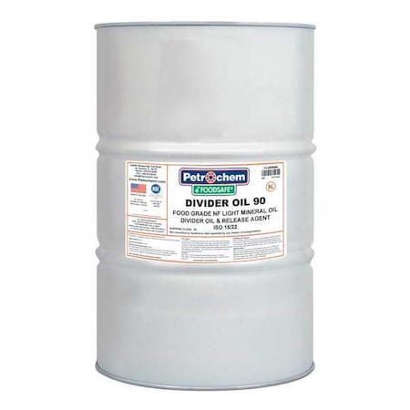 55 gal Divider Oil Drum 15 ISO Viscosity, 5W SAE, Clear MPN:DIVIDER OIL 90-055