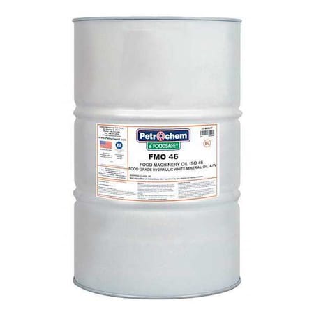 55 gal Drum, Hydraulic Oil, 46 ISO Viscosity, 15W SAE MPN:FMO 46-055