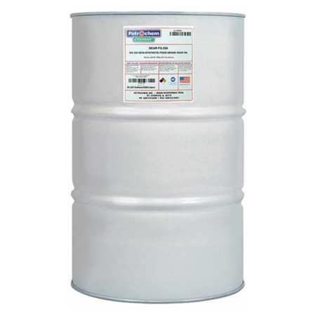 55 gal Gear Oil Drum 220 ISO Viscosity, 90 SAE, Clear MPN:FOODSAFE GEAR FG-220-055