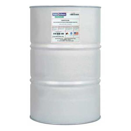 55 gal Gear Oil Drum 320 ISO Viscosity, 90 SAE, Clear MPN:FOODSAFE GEAR FG-320-055