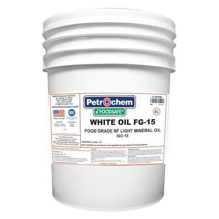 5 gal Pail, Hydraulic Oil, 15 ISO Viscosity, 5W SAE MPN:WO FG-15-005