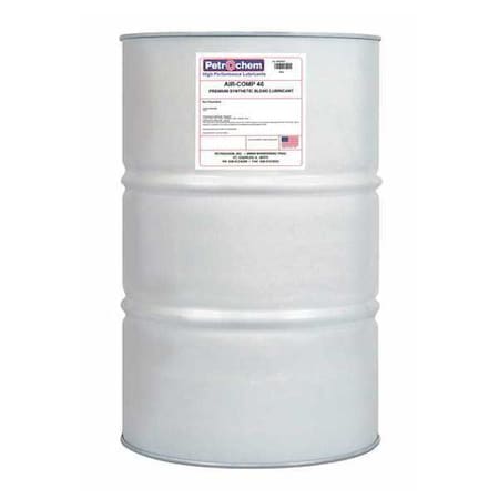 Compressor Oil, 55gal, Drum, Semi-Synthetic MPN:AIR-COMP 46-055