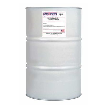 Compressor Oil, 55 gal, Drum, 15 SAE Grade MPN:PETRO-PLUS 46-055