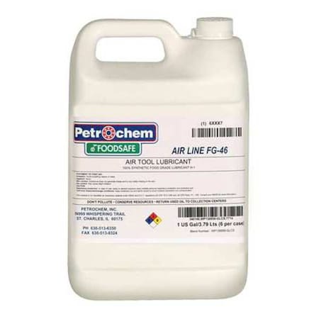 Food Grade Synthetic Lubricant, 1 Gal. MPN:FOODSAFE AIRLINE TOOL FG-46-001
