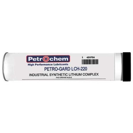 Multipurpose Grease, 14 oz, Cartridge, Synthetic Base, 285 Degrees F Max Op Temp, Beige MPN:PG LCH-220