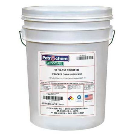 Food Grade, Proofer Chain Lube, ISO 150 MPN:PR FG-150