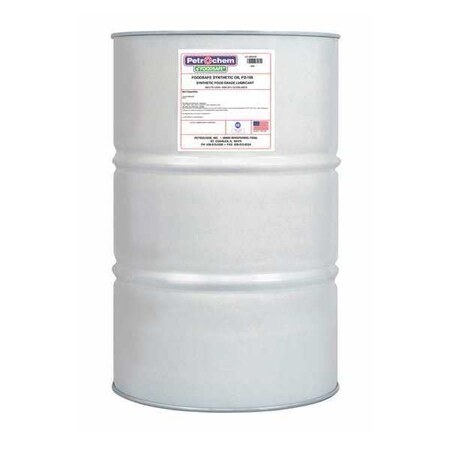 General Purpose Lubricant, 55 gal, Drum, Synthetic Base, 490 Degrees F Max Op Temp, Colorless MPN:SYNOIL FG-100-055