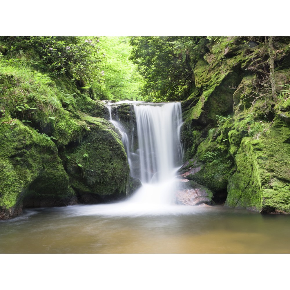 Biggies Landscape/Seascape Mural, 24in x 18in, Unframed, Waterfall MPN:BG-WM-WFL-24