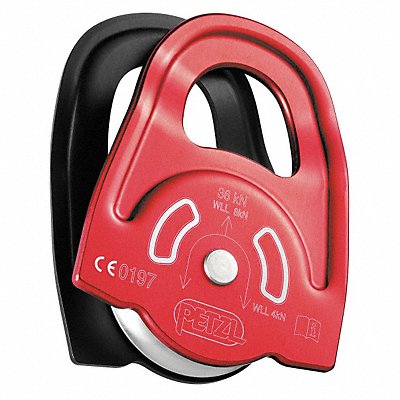 Prusik Minder Pulley 8100 lbs Red/Black MPN:P60A