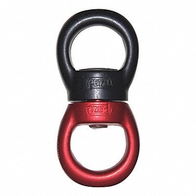 Rope Swivel Aluminum 8100 lb Black/Red MPN:P58 L