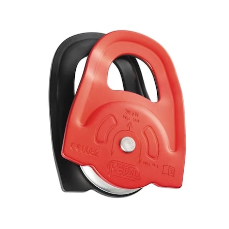 Prusik Minder Pulley, 8100 lbs, Red/Black MPN:P60A
