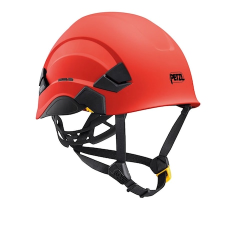 Safety Helmet, ABS, Red, Textile w/CENTERFIT MPN:A010BA02