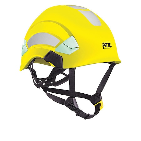 Safety Helmet, VERTEX, ABS, 6 Point Ratchet, Type 1, Class E, Hi-Vis Yellow MPN:A010DA00