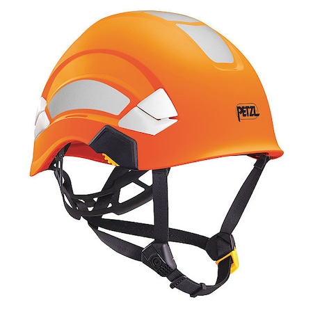 Safety Helmet, VERTEX, ABS, 6 Point Ratchet, Type 1, Class E, Hi-Vis Orange MPN:A010DA01