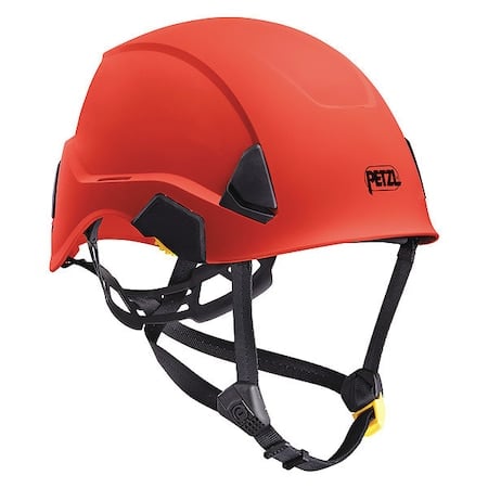 Safety Helmet, STRATO ALVEO, ABS, 6 Point Ratchet, Type 1, Class C, Red MPN:A020AA02