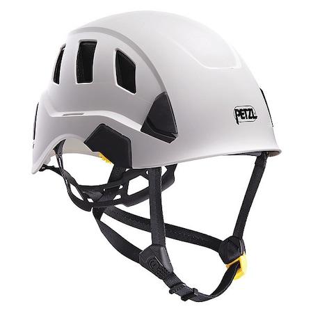 Safety Helmet, STRATO ALVEO, ABS, 6 Point Ratchet, Type 1, Class C, White MPN:A020BA00