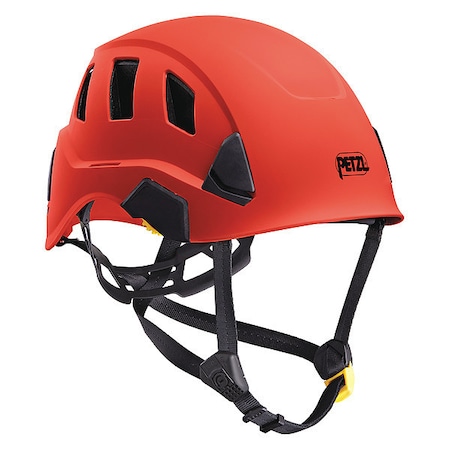 Safety Helmet, STRATO ALVEO, ABS, 6 Point Ratchet, Type 1, Class C, Red MPN:A020BA02