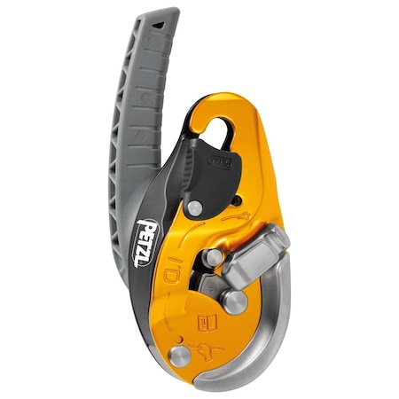 ID EVAC descender for lowering from an anchor, ANSI And NFPA, Yellow MPN:D020CA00