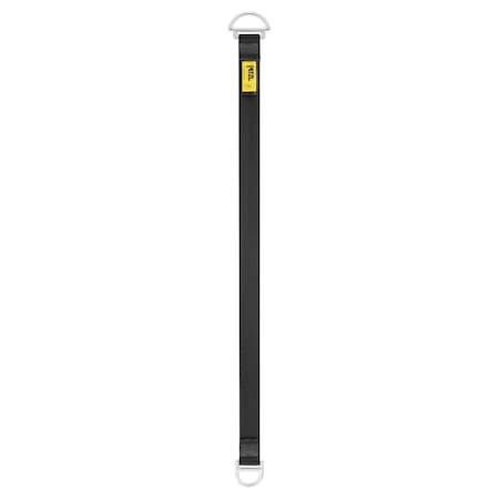 CONNEXION FIXE Anchor Strap, 200 cm, Two Forged Steel Attachment Points, Black MPN:G010AA02
