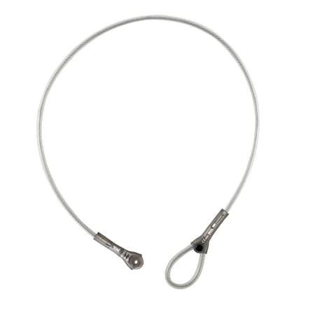 WIRE STROP Anchor Strap, 200 cm, 6.5 mm Diameter Galvanized Steel with Two Sized Terminations MPN:G200AA03