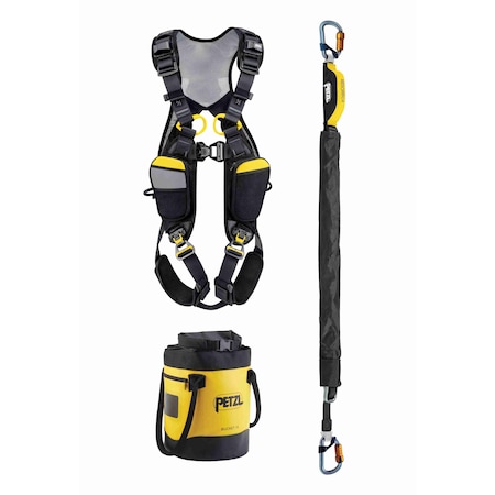 Newton EasyFit Fall Arrest Harness Kit, 0, 310 lb., FAST LT PLUS Buckles Leg Straps MPN:K095CA00