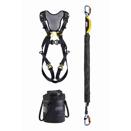 Newton EasyFit Fall Arrest Harness Kit, 1, 310 lb., FAST LT PLUS Buckles Leg Straps MPN:K095DA00