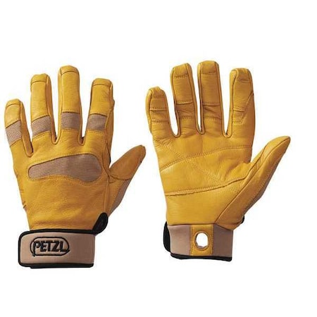 Rappelling Glove, Hook-and-Loop, Beige, S, 1 PR MPN:K53 ST