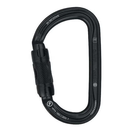 Carabiner, Twist-Lock, 5-5/16