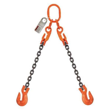 Chain Sling, G100, DOGXK, Alloy Steel, 10 ft MPN:10G100DOGXK/10