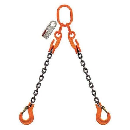 Chain Sling, G100, DOSXK, Alloy Steel, 10 ft MPN:10G100DOSXK/10