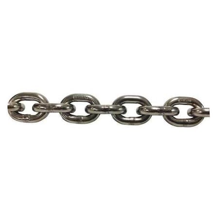 Chain, 25 ft L, Trade Size 1/2 in, Straight MPN:39904/25
