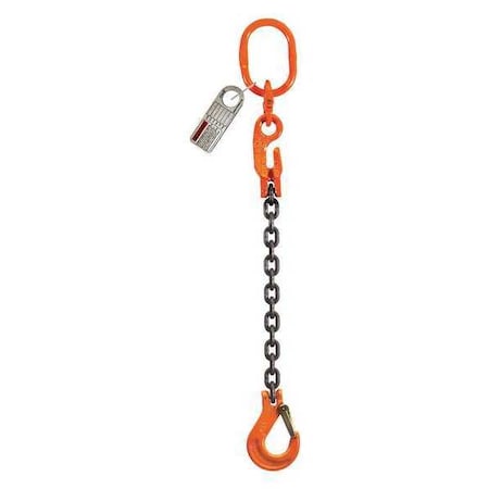 Chain Sling, G100, SOSXK, Alloy Steel, 5 ft. MPN:7G100SOSXK/5