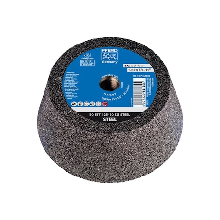 Flaring Cup Wheel, Steel, 5 MPN:61802