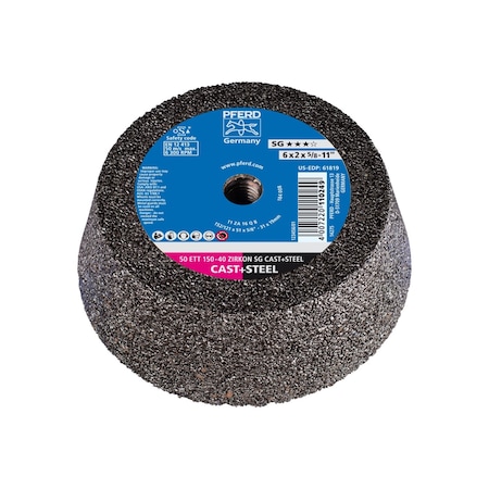 Flaring Cup Wheel, Zirconia, 6 MPN:61819