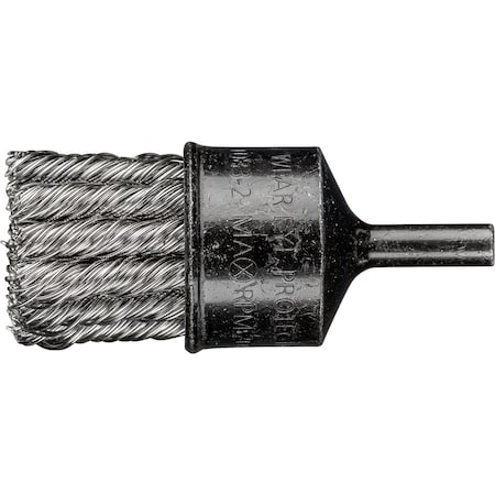 Knot End, Brush, .020SS Wire, Psf, 1 MPN:764381
