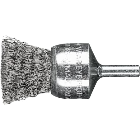Crimped End Brush, .014 CS Wire, 1 MPN:764442
