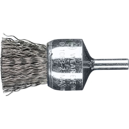 Crimped End Brush, .020 CS Wire, 1 MPN:764459