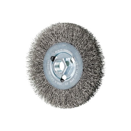 Crimped Wheel, .014SS Wire, 4-1/2 MPN:80354