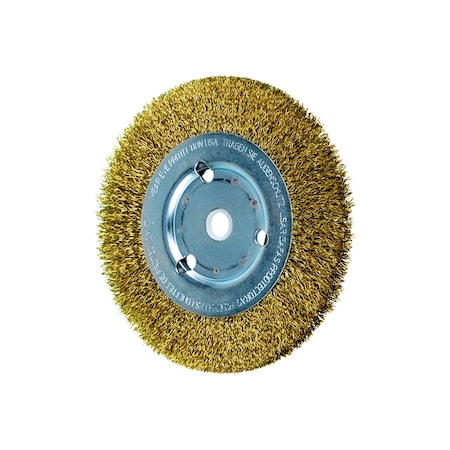 Wheel Crimp, Nrrw Face, .014Brass Wire, 6 MPN:80667