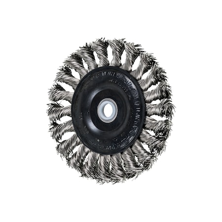 Standard Knot Wheel, .020SS, 1/2-3/8, 4 MPN:81808