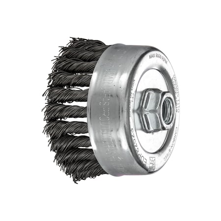 Cup Brush Knot, .023CS Wire, 4 MPN:82523P