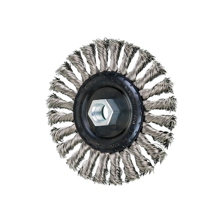 Standard, Twist Knot Wheel, .020SS Wire, 5 MPN:82596