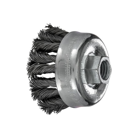 Knot Wire Cup Brush, .014CS Wire, 2-3/4 MPN:82750P