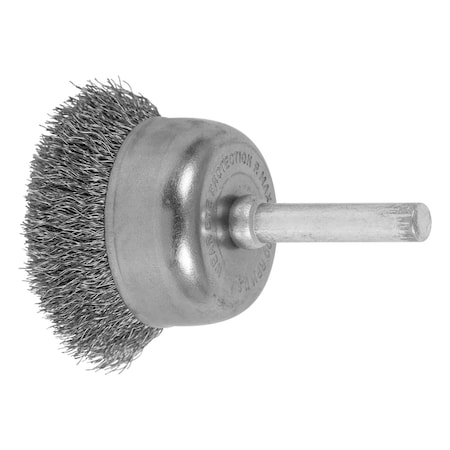 Mtd Crimped Cup Brsh, .006 CS Wire, 1-3/4 MPN:82822