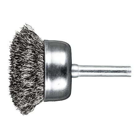 Mtd Crimped Cup Brsh, .012 SS Wire, 1-3/4 MPN:82836